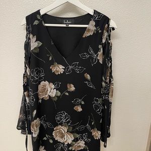 Lulus floral mini dress